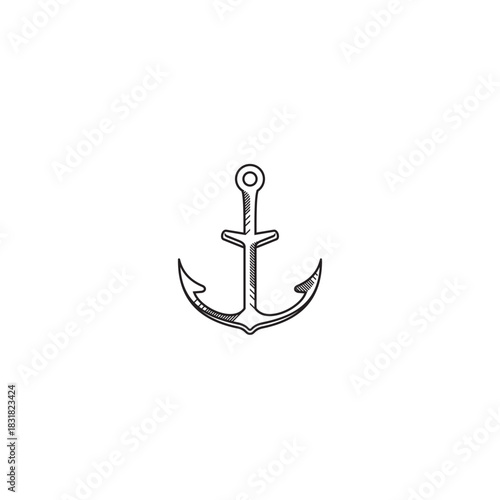 Anchor logo or icon design