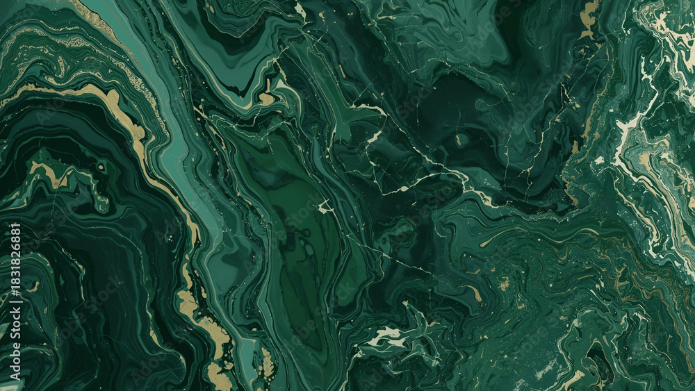 Obraz premium Abstract Liquid Marble