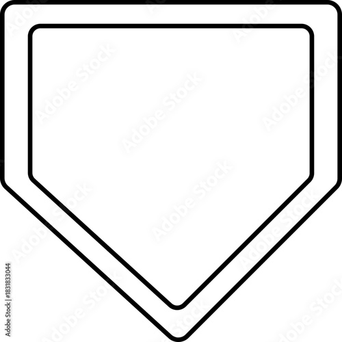 Baseball team, home plate outline, baseball field, graphic design, files, cutting, laser engraving, vector,