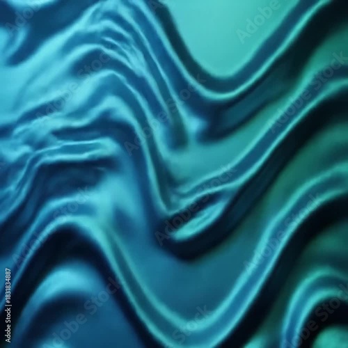 abstract blue silk background