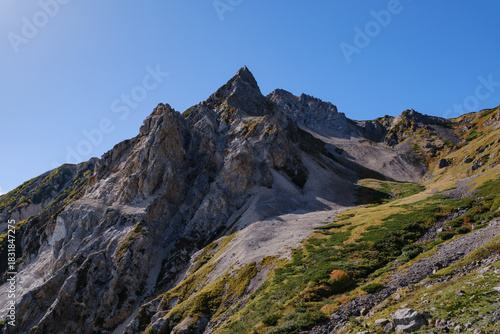 日本の山岳風景