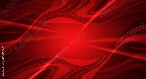 Red minimalist abstract gradient background