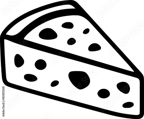 Simply Cheesy | Clean, isolated vector art for creative projects.