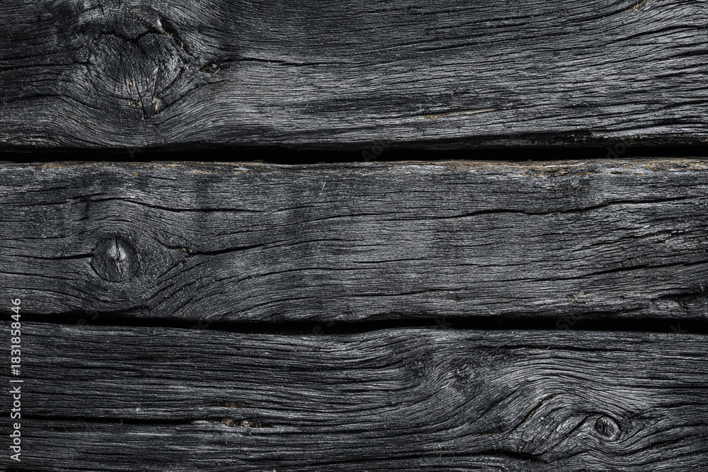 Obraz premium dark weathered wood texture background