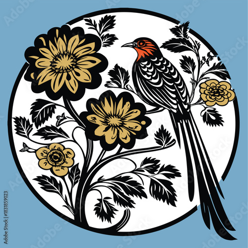 abstract floral background