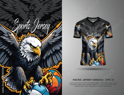 New soccer football Sublimation jersey  design sport tshirt mockup