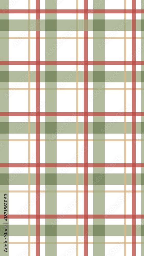 Obraz premium Christmas Plaid