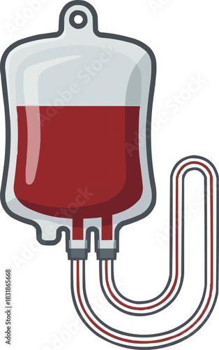 vector illustration of a glass of wine