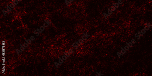 Dark red scratch and crack grunge distressed dust wall background. panorama dark red stone marble slate backdrop vintage background. pattern and texture of cracks, scratch rusty wall and chip.