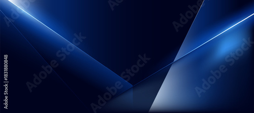 Modern abstract blue technology background. tech banner for corporate business concept. hi-tech abstract background vector illustration and business or presentation