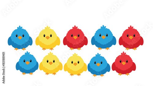 easter chicks and eggs