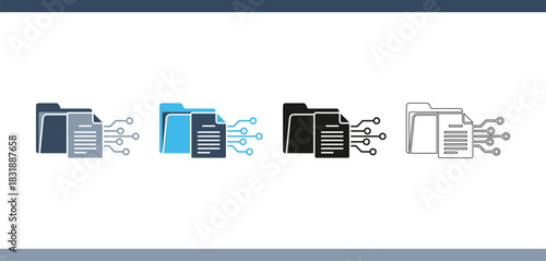Data Folder Document Icon