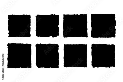 Silhouette of parchment. Graphic base on white background