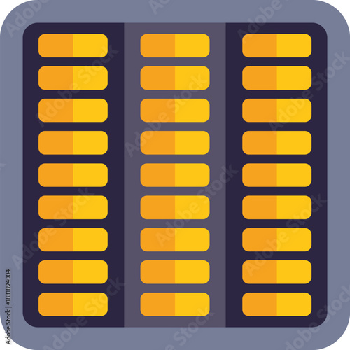 Solar panel converting sunlight into electricity, symbolizing renewable energy and eco friendly power generation
