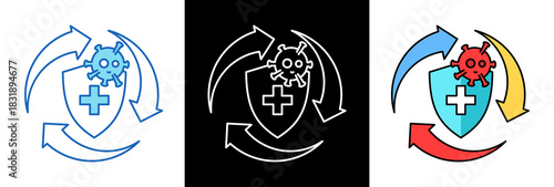 Immune Boost multiple icon