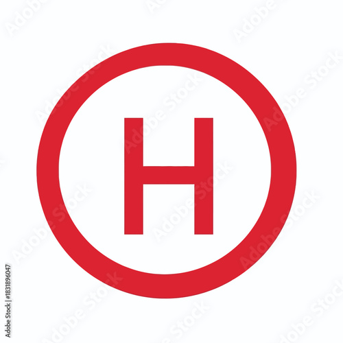 Hospital Location Pin Icon, map pointer icons