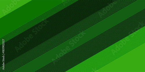Abstract green sporty background template vector with shiny lines and lights. Green background with strong pattern design. modern vector ilustration eps 10