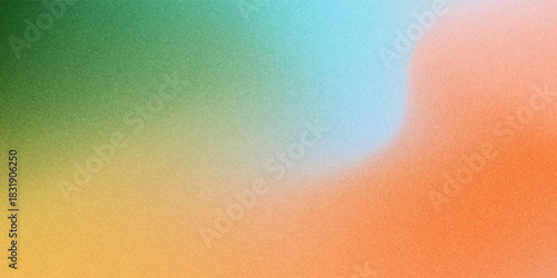 Abstract noise gradient background, grainy texture, banner design, copy space