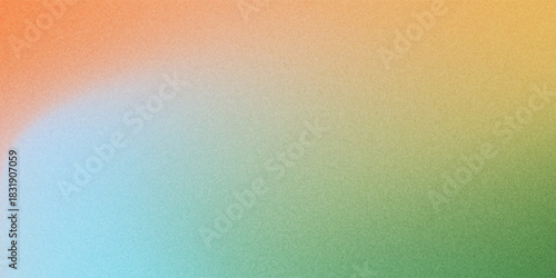 Abstract noise gradient background, grainy texture, banner design, copy space