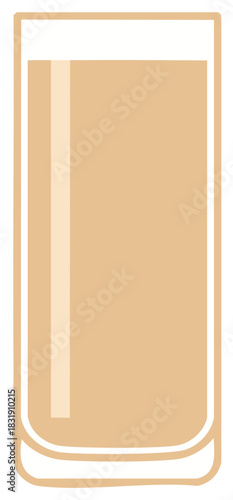 Drink in Glass Tumbler Beige Color Liquid Food Refreshment Beverage Still life