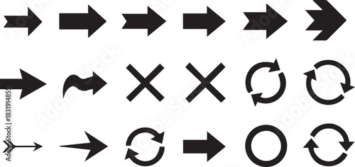 Arrow and Navigation Icons Collection right arrow forward arrow