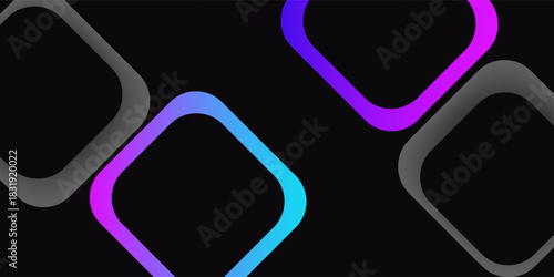 A strict, calm background in neon colors. The duration of file is 30 seconds, looping.