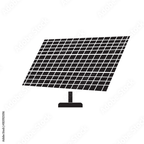 Abstract solar energy vector icon