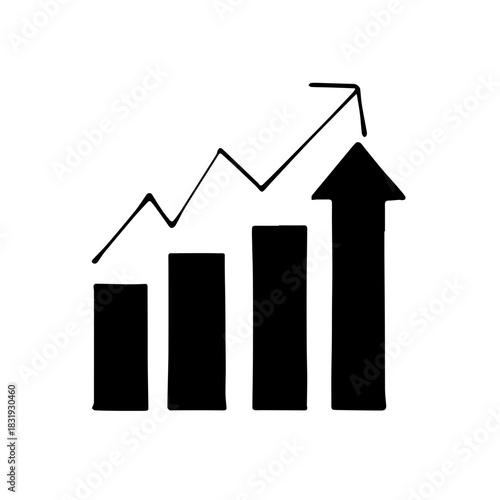 Statistik Pfeil Diagramm