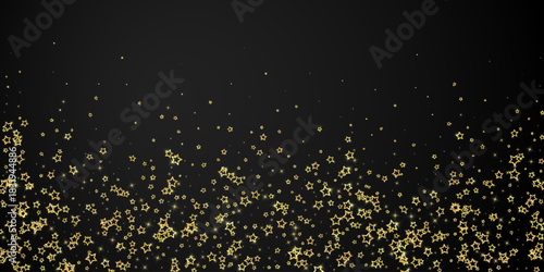 Twinkle stars scattered around randomly, flying,