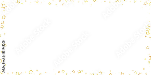 Christmas stars vector overlay.