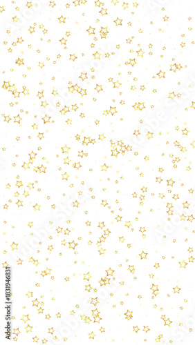 Christmas stars vector overlay.