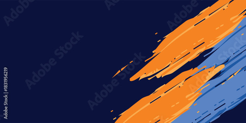 Abstract blue background texture blue dark black with dark blue grunge brush background with light, wiht a modern concept style