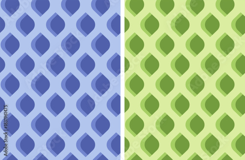 Vector seamless abstract pattern with metallic mesh. Retro seamless pattern. Vector texture in retro style.