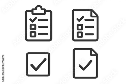 Checklists and documents for effective task management and organization in business settings