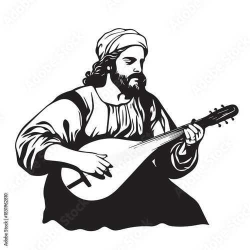 guitarist with guitar