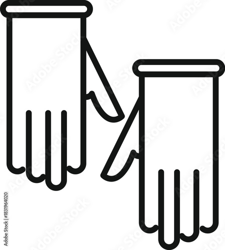 Disposable gloves symbolizing hand protection, safety, and hygiene in medical and industrial settings