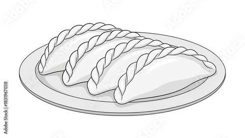 vector illustration of bread