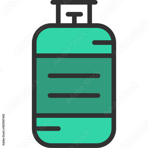Gas Cylinder Icon