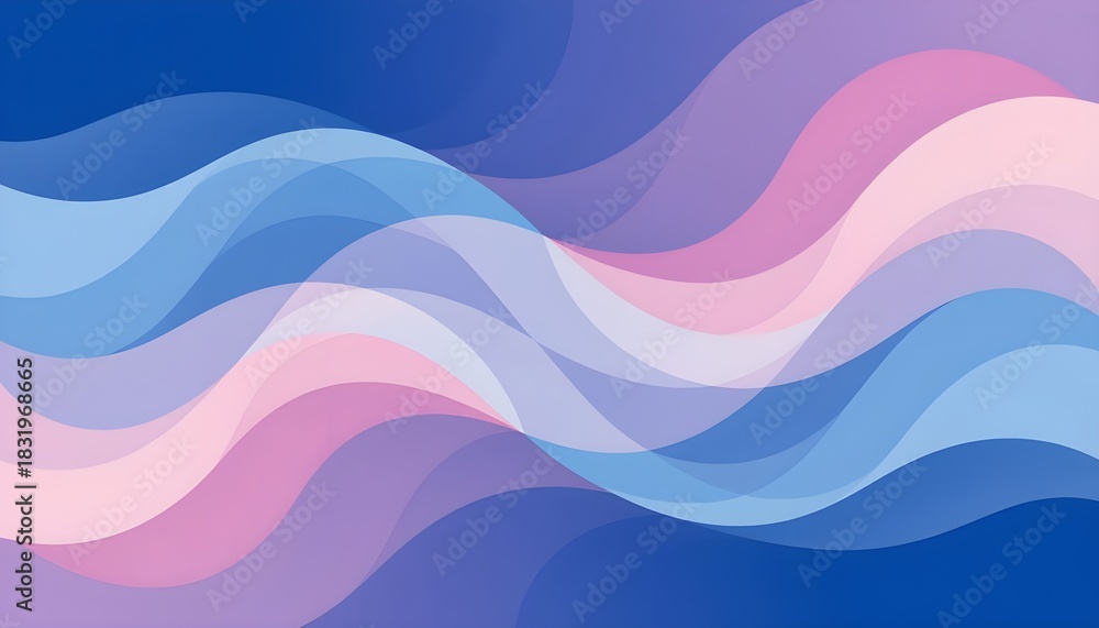 Obraz premium abstract colorful gradient waves background