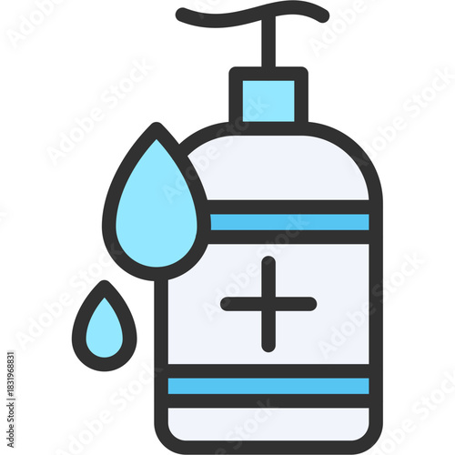 Hand Sanitizer Icon