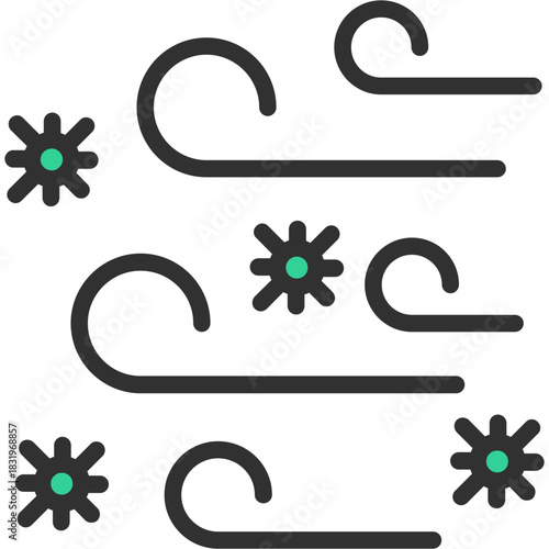 Air Transmission Icon