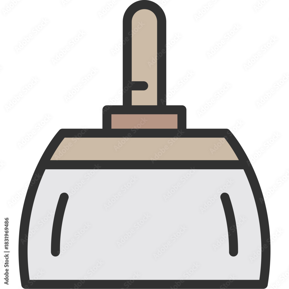 Obraz premium Dustpan Icon