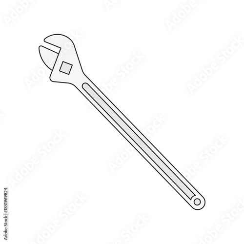 illustration of wrench 