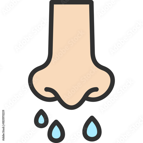 Nose Flu Icon