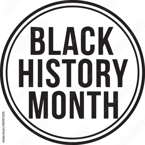 Black history month celebration and recognition