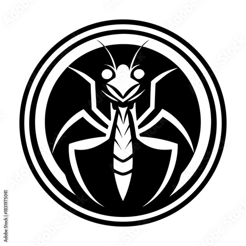 Glyph Style Mantis Logos