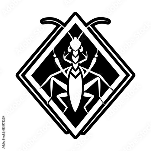  Glyph Style Mantis Symbols 