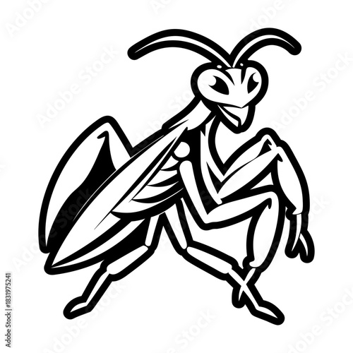  Glyph Style Mantis Symbols 