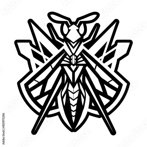  Glyph Style Mantis Symbols 