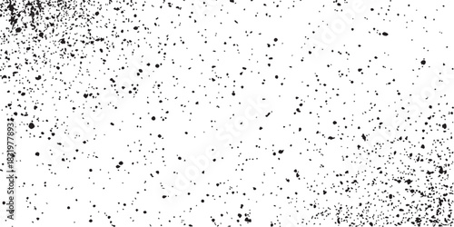 Speckle grain dot white paper noise texture with dust black and white abstract grunge background 